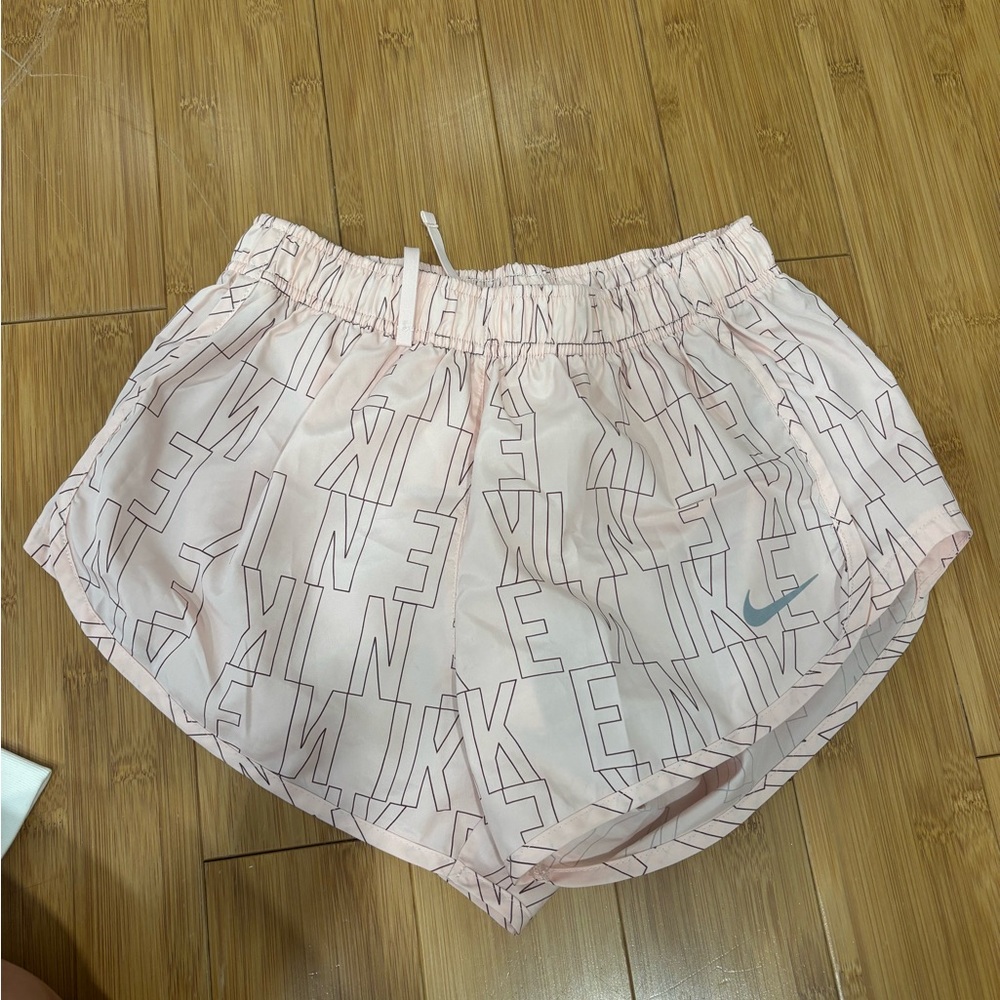 Nike Pink Athletic Shorts with Geometric Print underwear is CUT!